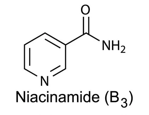 Niacinamide trong kem trị mụn