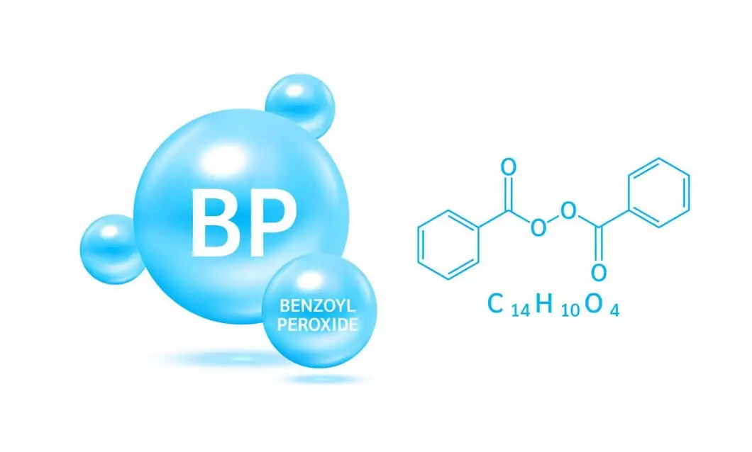 Benzoyl Peroxide là một thành phần trong mỹ phẩm trị mụn