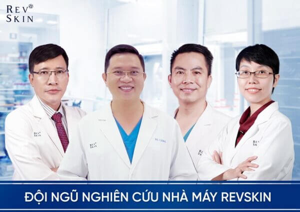 Đội ngũ bác sĩ tại RevSkin đều là những người có kinh nghiệm nhiều năm trong lĩnh vực nghiên cứu, điều chế